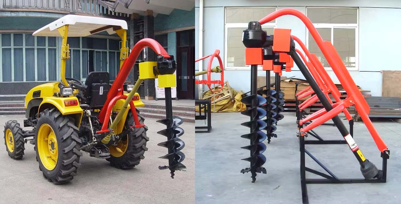 Post Hole Earth Auger Digger Post Hole Earth Auger Digger